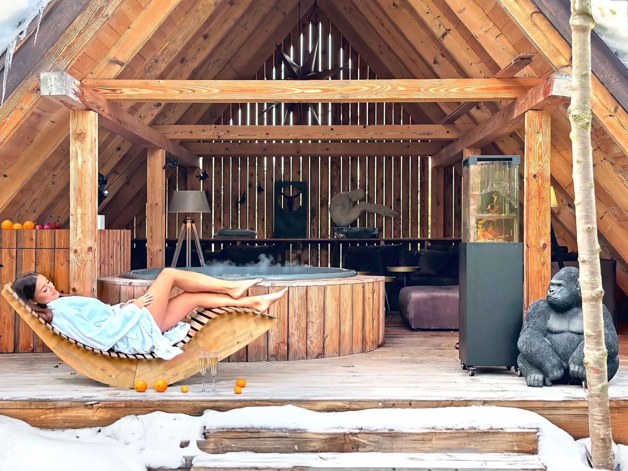 Gorska Osada Luxury Chalets Zakopane Poronin Dış mekan fotoğraf